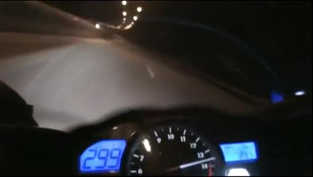 Чувството да вземеш завой с 300km...
