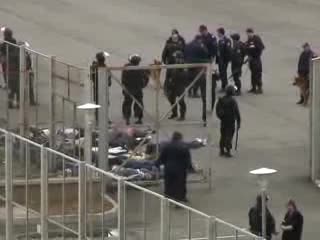 Бунт в дома за  чужденци в Бусманци