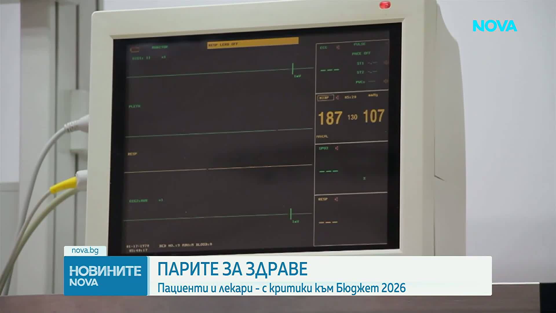 Парите за здраве: Пациенти и лекари с критики към Бюджет 2026