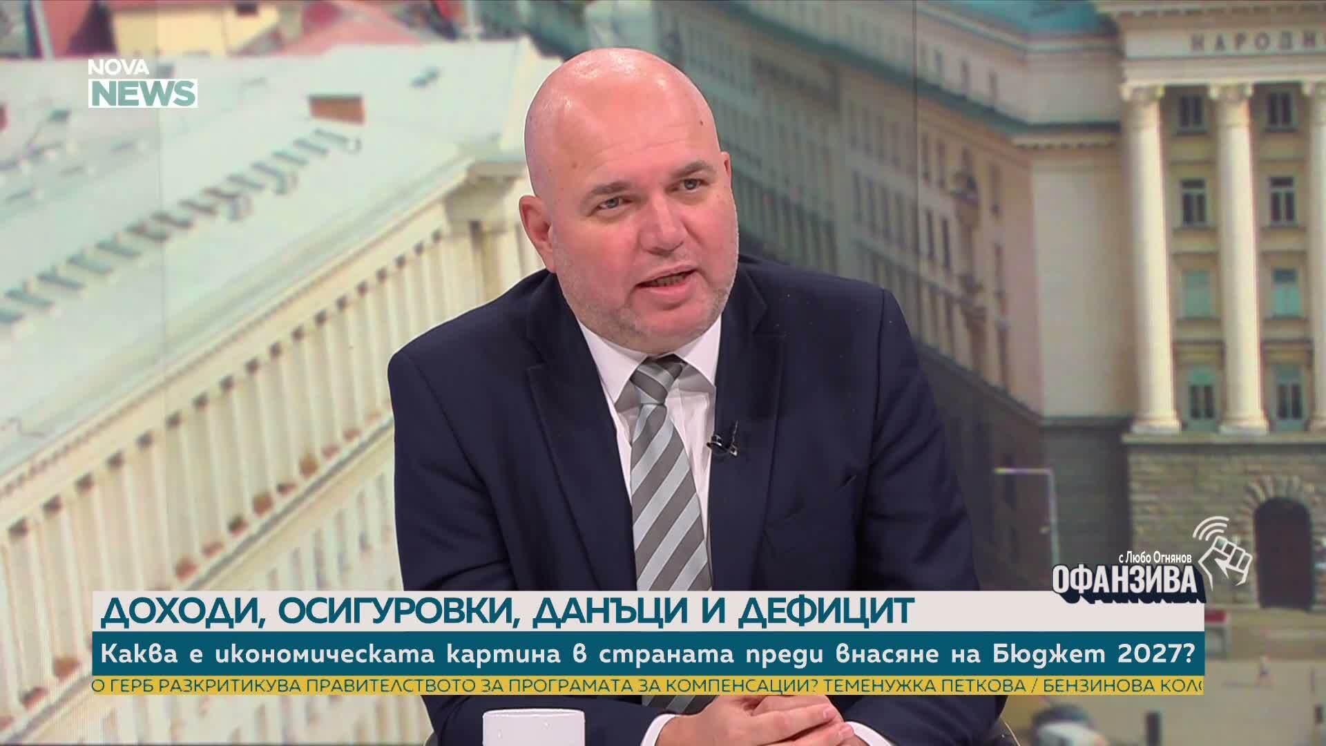 Владислав Панев: Инфлационният чек от 50 евро е капка в морето