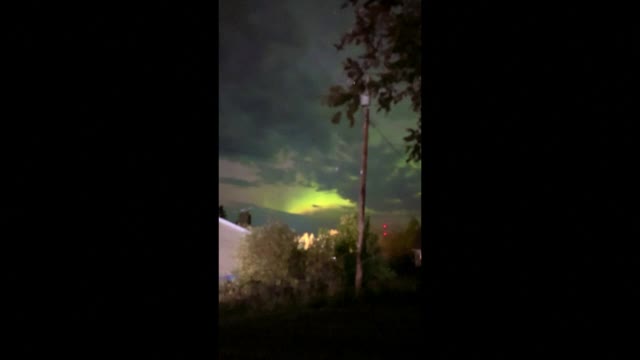 Северно сияние в САЩ