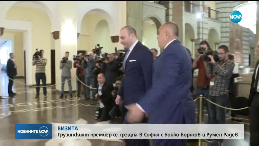 Борисов: Зелена енергия от Грузия може да се внася от Черно море към Европа