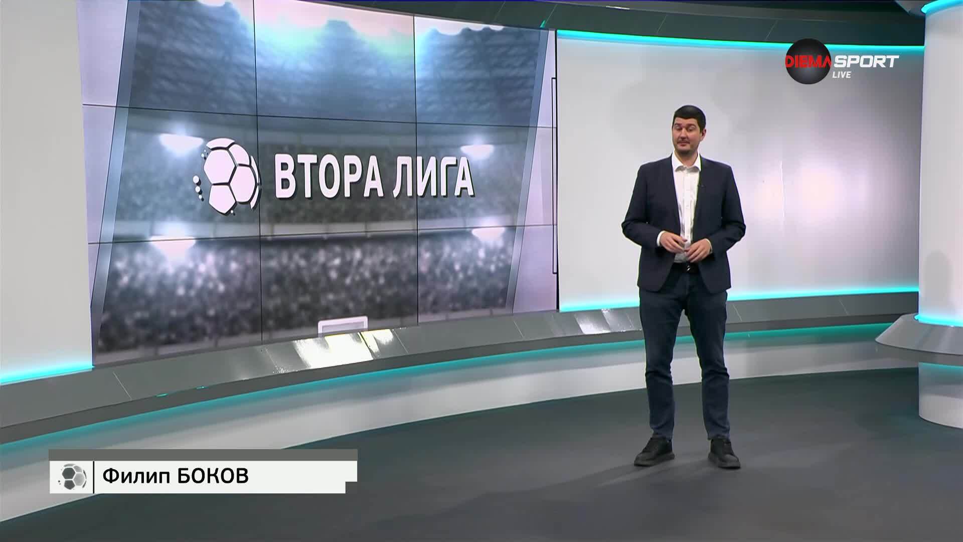 Обзор на кръга във Втора лига (29 кръг, 04.04.2025)
