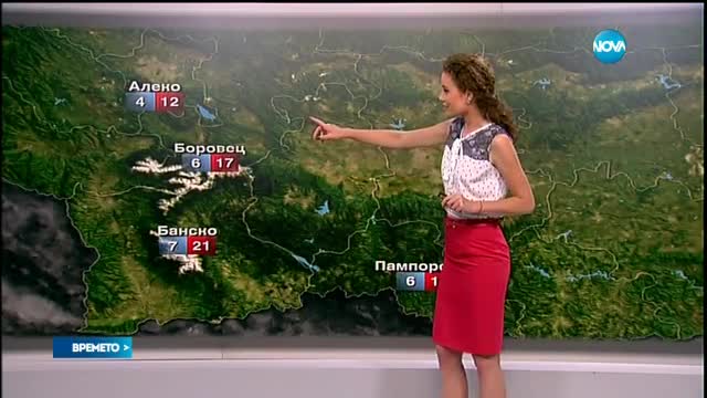 Прогноза за времето (14.08.2016 - обедна)