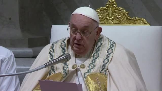 Папа Франциск оглави Пасхалното богослужение