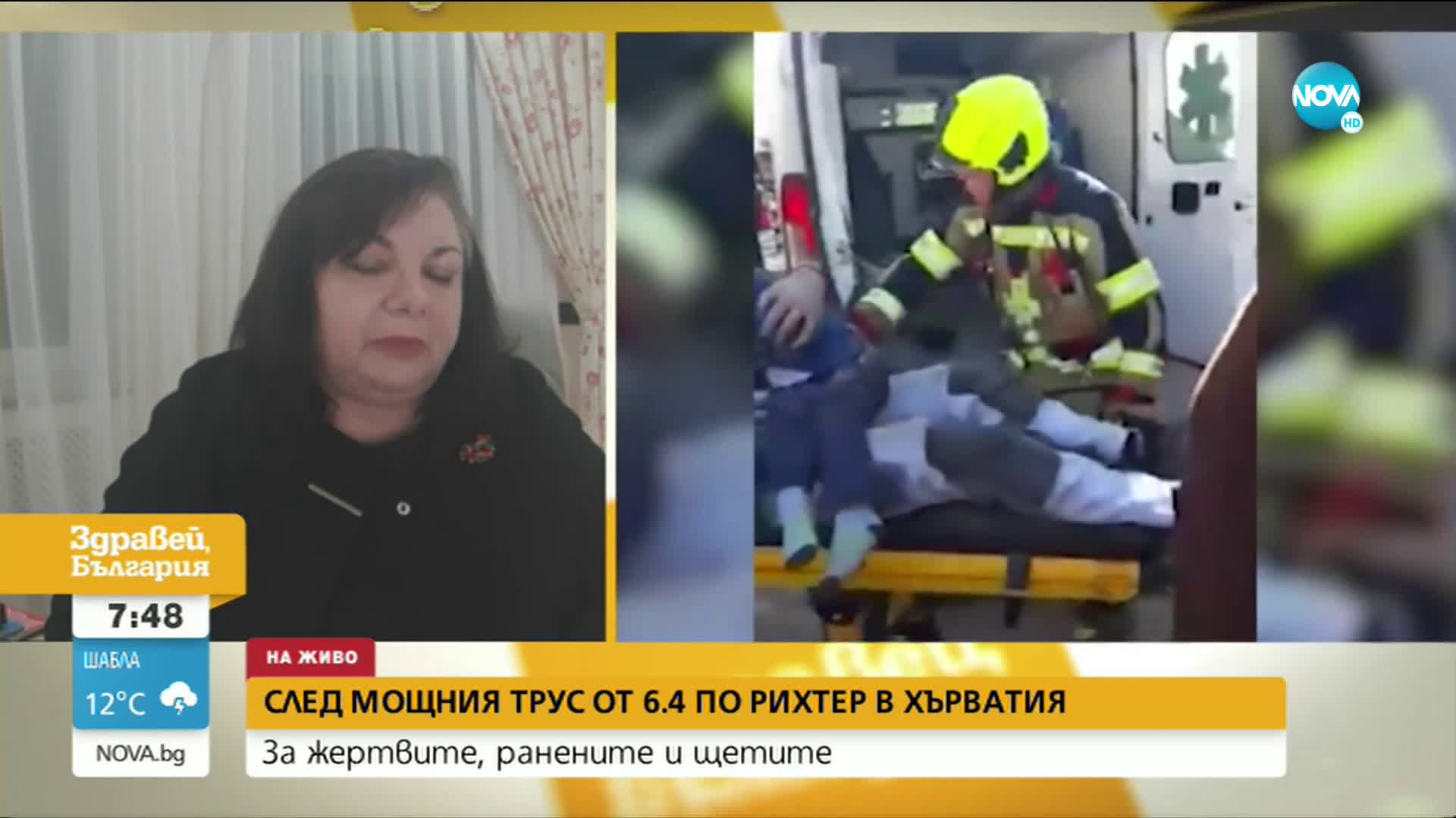 Българският посланик в Хърватия: Вторичните трусове продължават