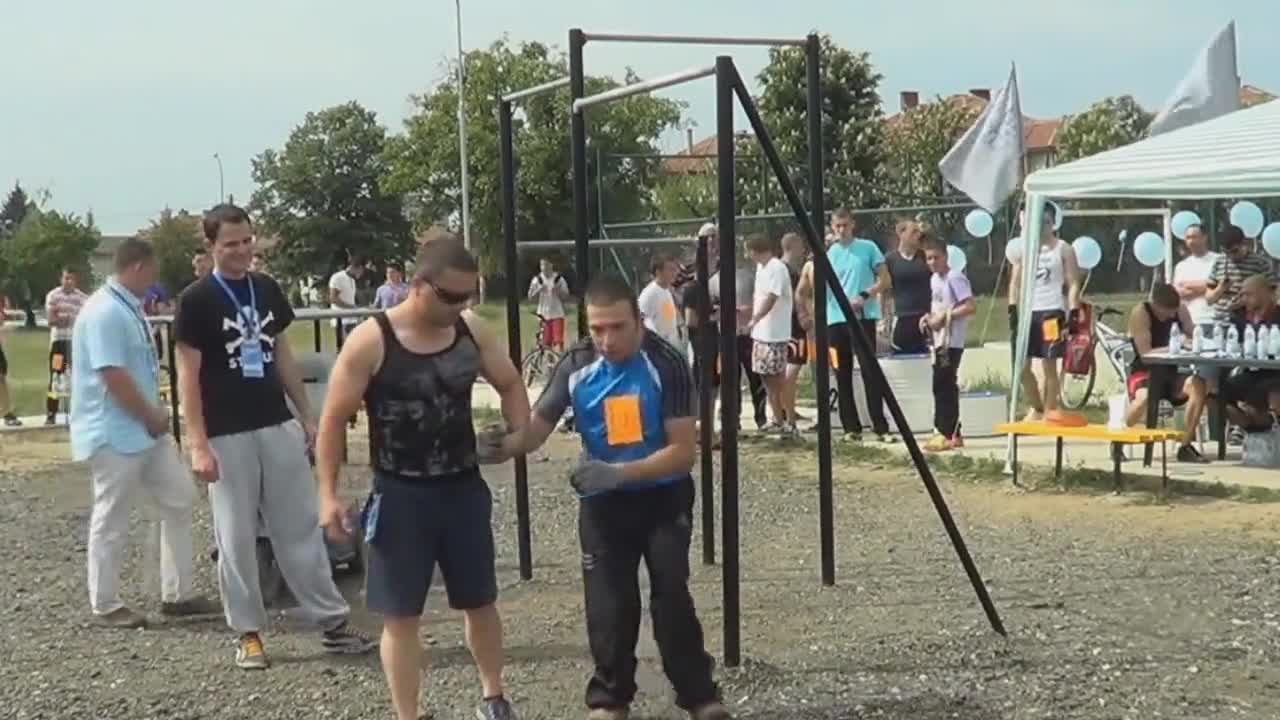 Димитър Мизов - Първо участие на турнир по Street Workout
