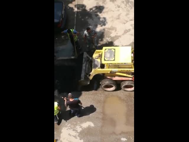 Неправилно асфалтиране