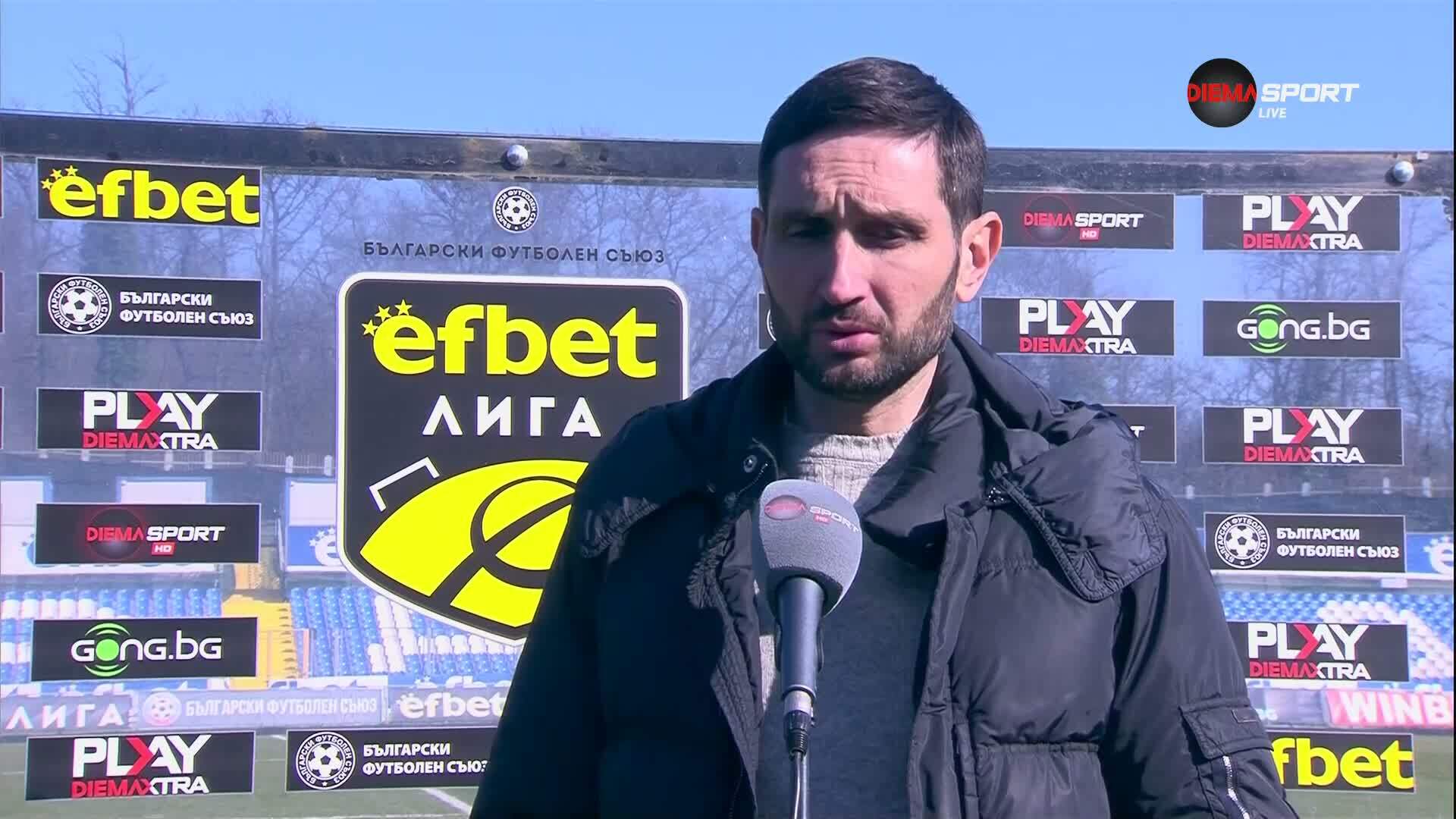 Александър Тунчев след Арда - Спартак Варна