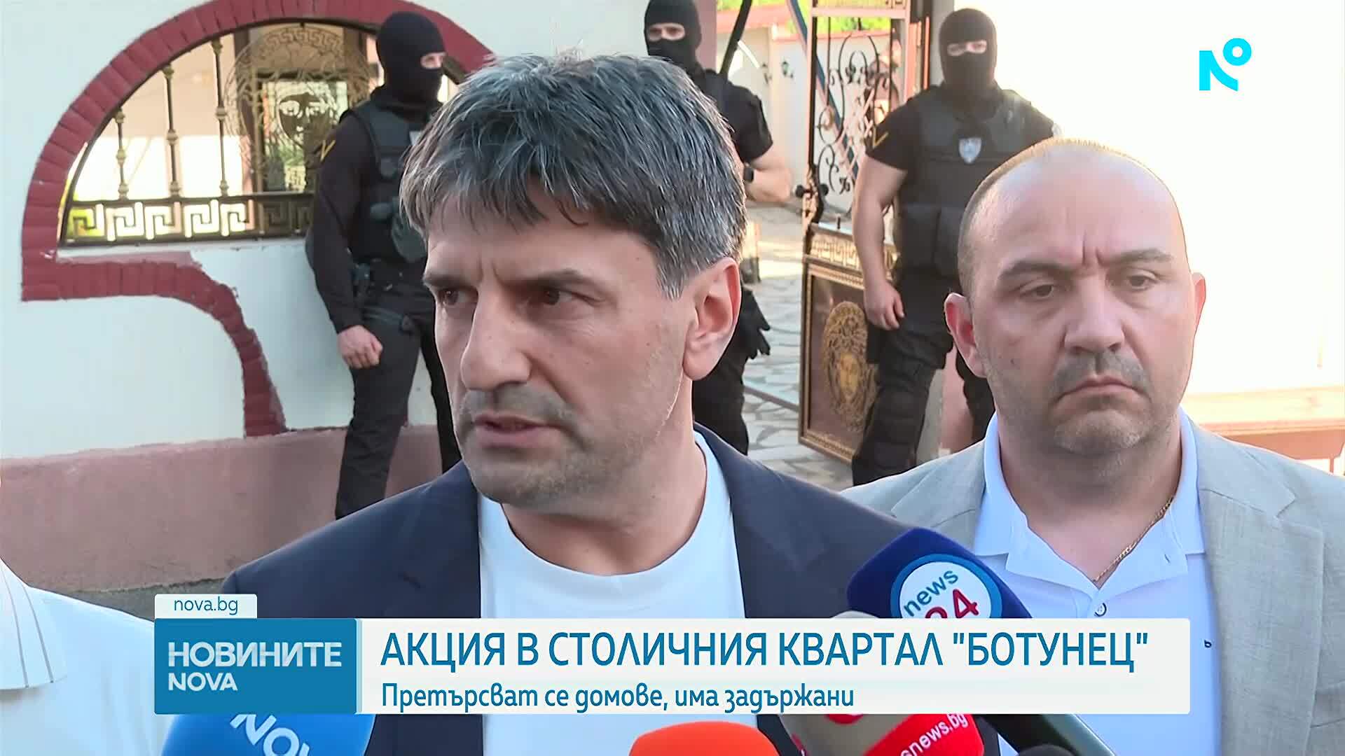Разбиха група за рекет и проституция в София, десетки са задържаните от групата "Калашниците"