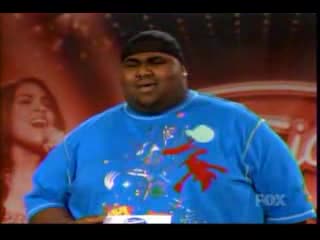 Скандално.най Дебелия Участник В Music Idol Америка