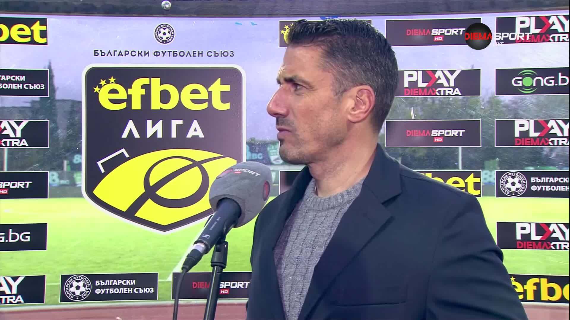 Хулио Веласкес след Берое - Левски