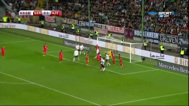 Германия - Азербайджан 5:1 /репортаж/