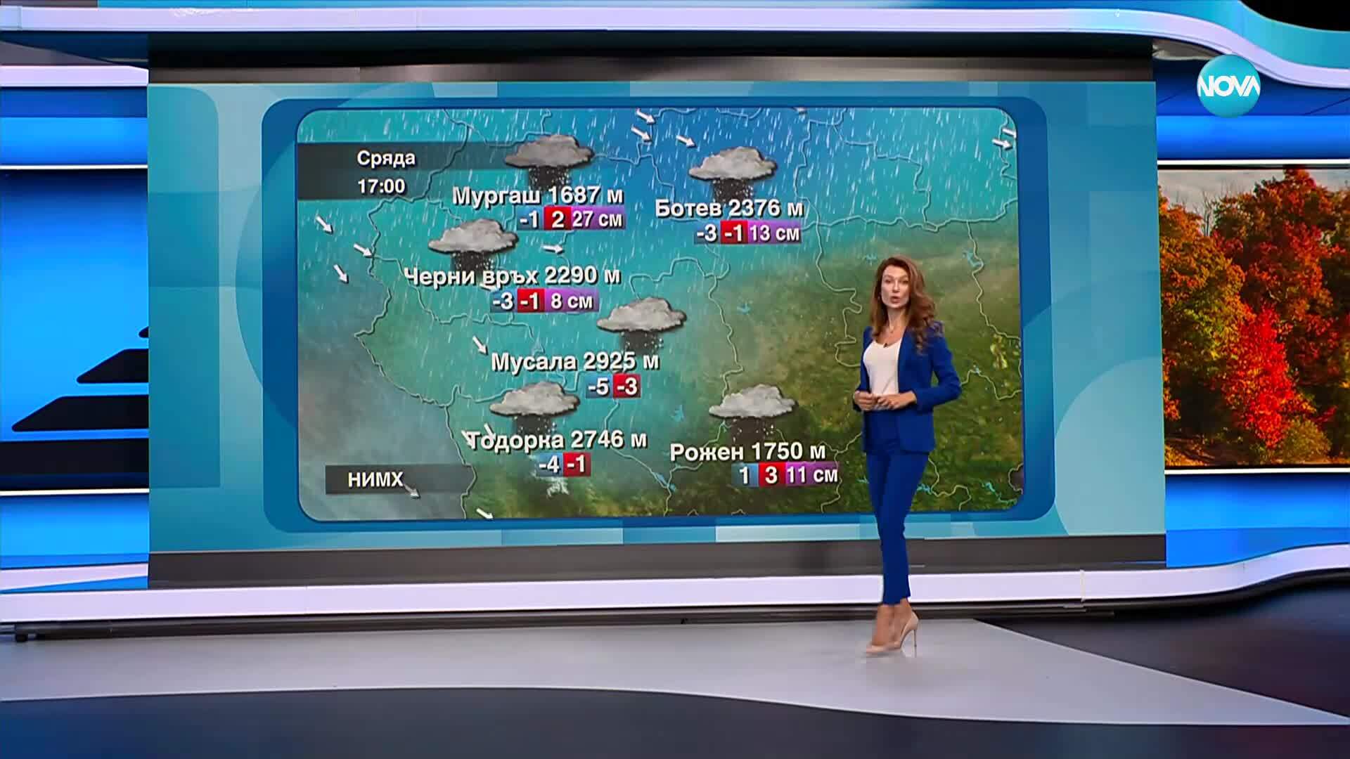 Прогноза за времето (08.10.2025 - обедна емисия)