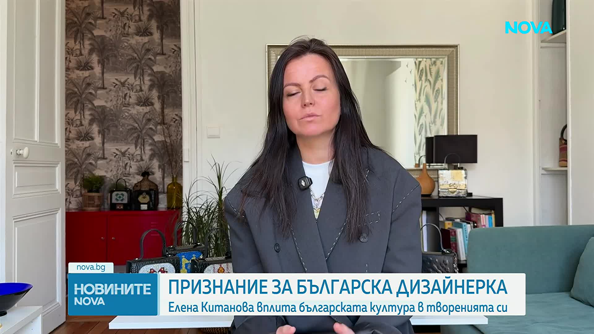 Българската шевица покорява Париж чрез луксозните творения на Елена Китанова