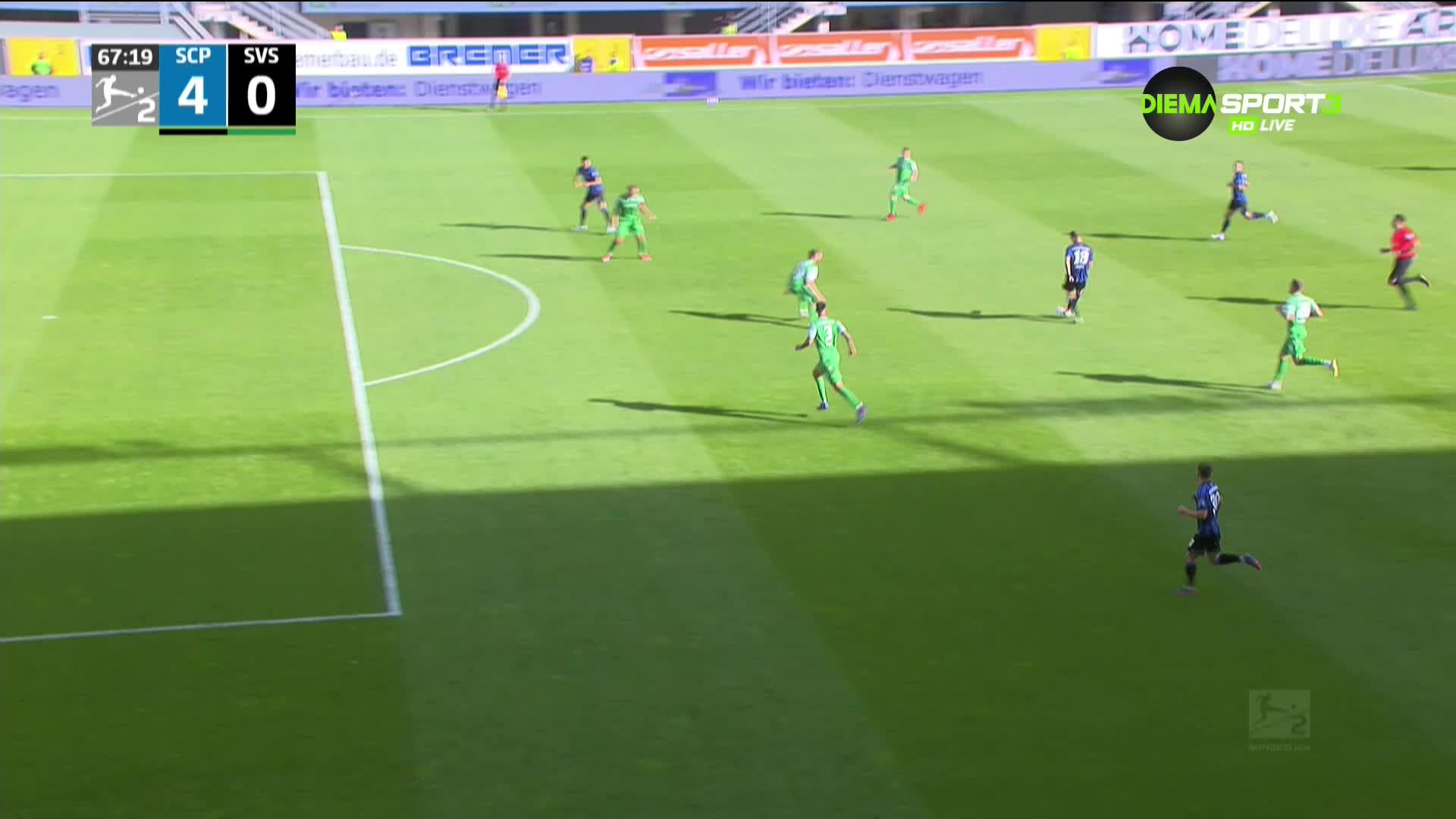 Падерборн - Зандхаузен 3:0 /репортаж/
