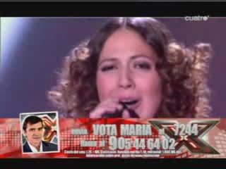 Maria -Factor X - Tu Recuerdo De Ricky Martin