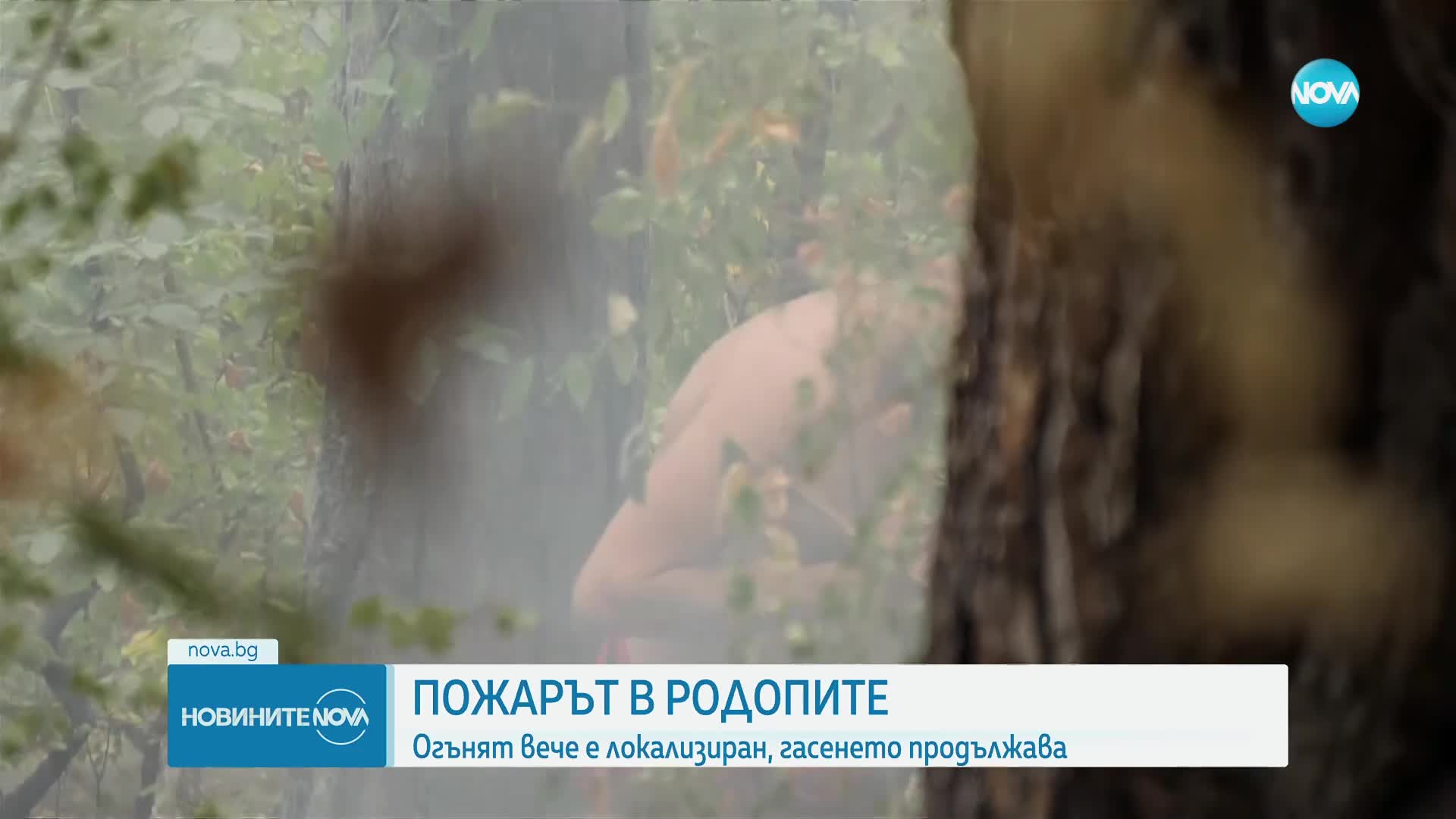Големият пожар в Родопите е локализиран