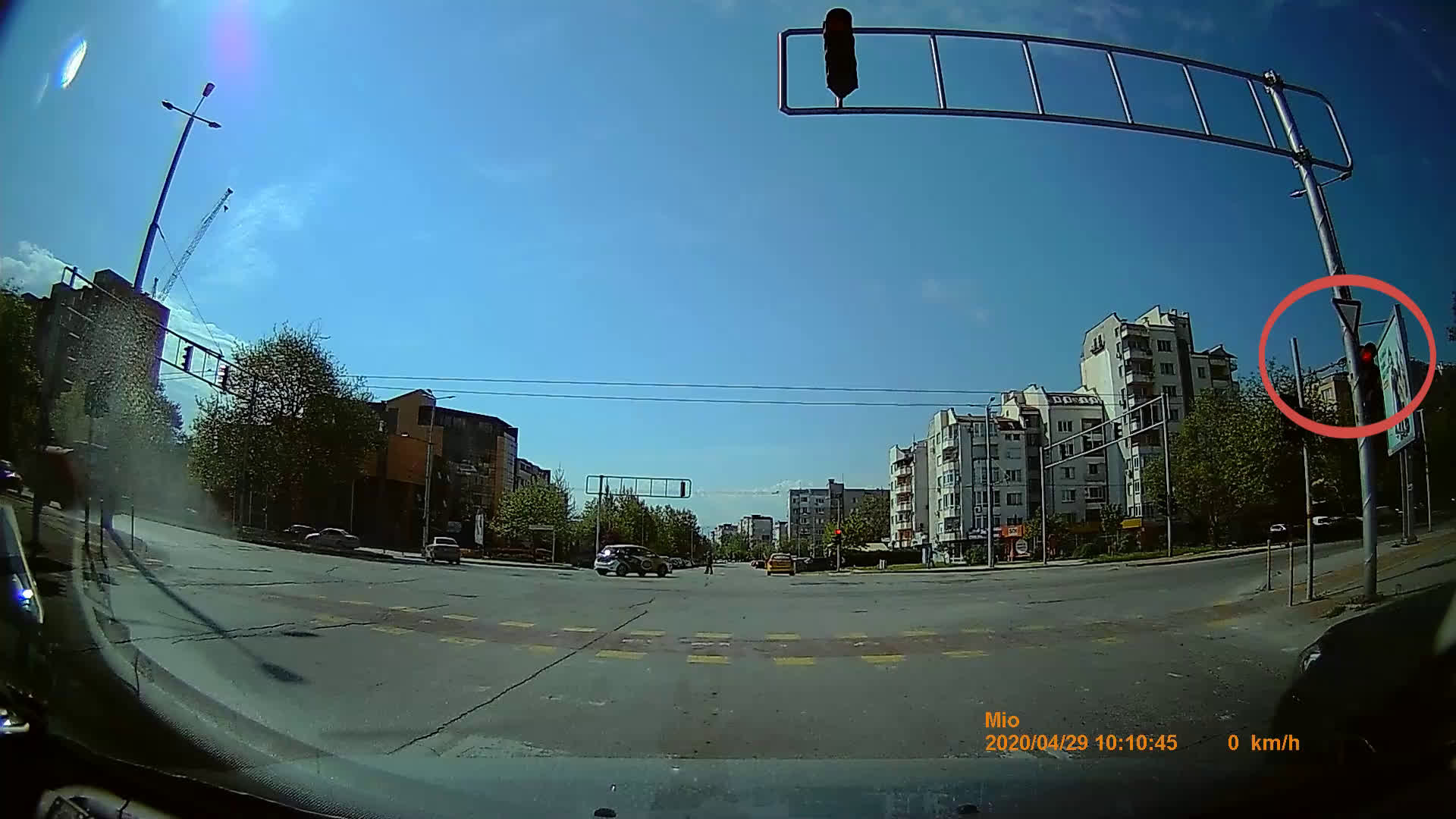 Преминаване на червен светофар