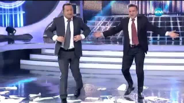 Зуека и Рачков танцуват „гръцка класика” - Като две капки вода (06.04.2015г.)