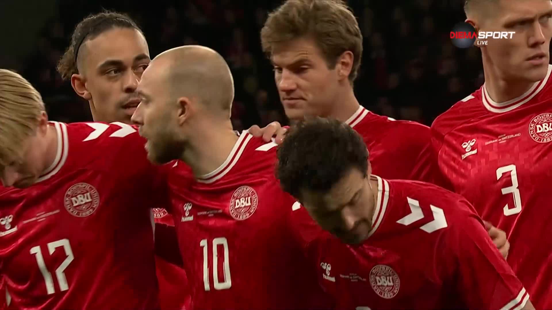 Дания - Швейцария 0:0 /репортаж/