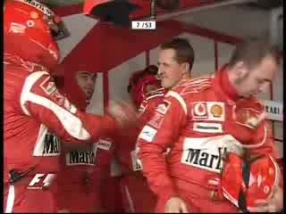Formula 1 - Отпаденето На Шумахер Сузука 2006