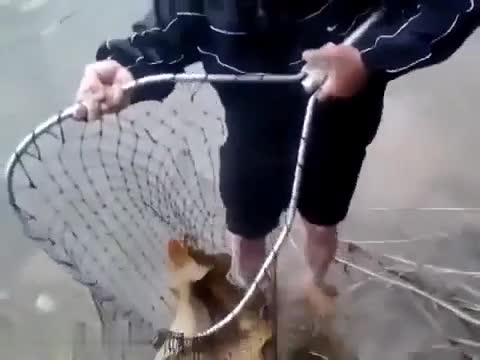Ето какво е да си майстор на риболова !