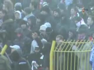 Безредици на двубоя Левски-ЦСКА