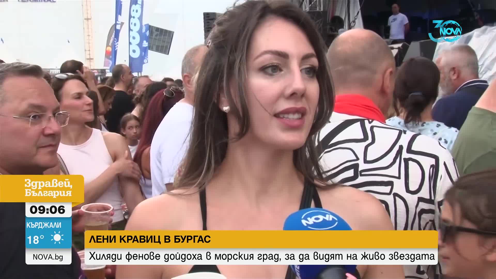 Концерт на Лени Кравиц в Бургас