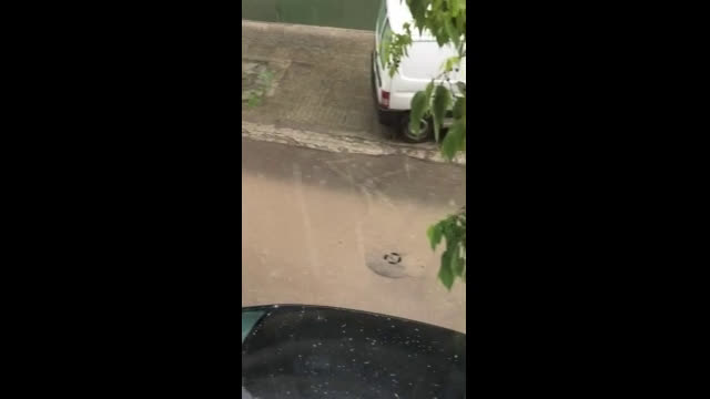 Град бие в Варна 10.05.2019г