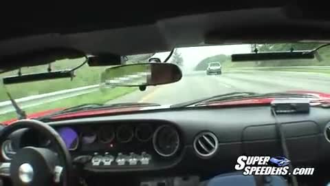 Полиция Преследва Ford Gt 