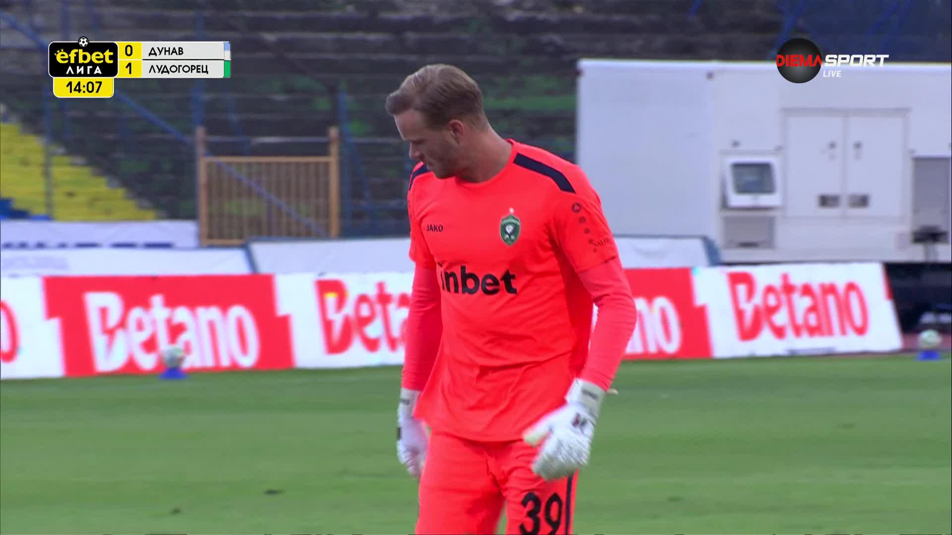 Dunav 2010 Ruse vs. Ludogorets Razgrad PFK - 1st Half Highlights