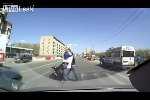 Когато не спреш на пешеходна пътека в Русия
