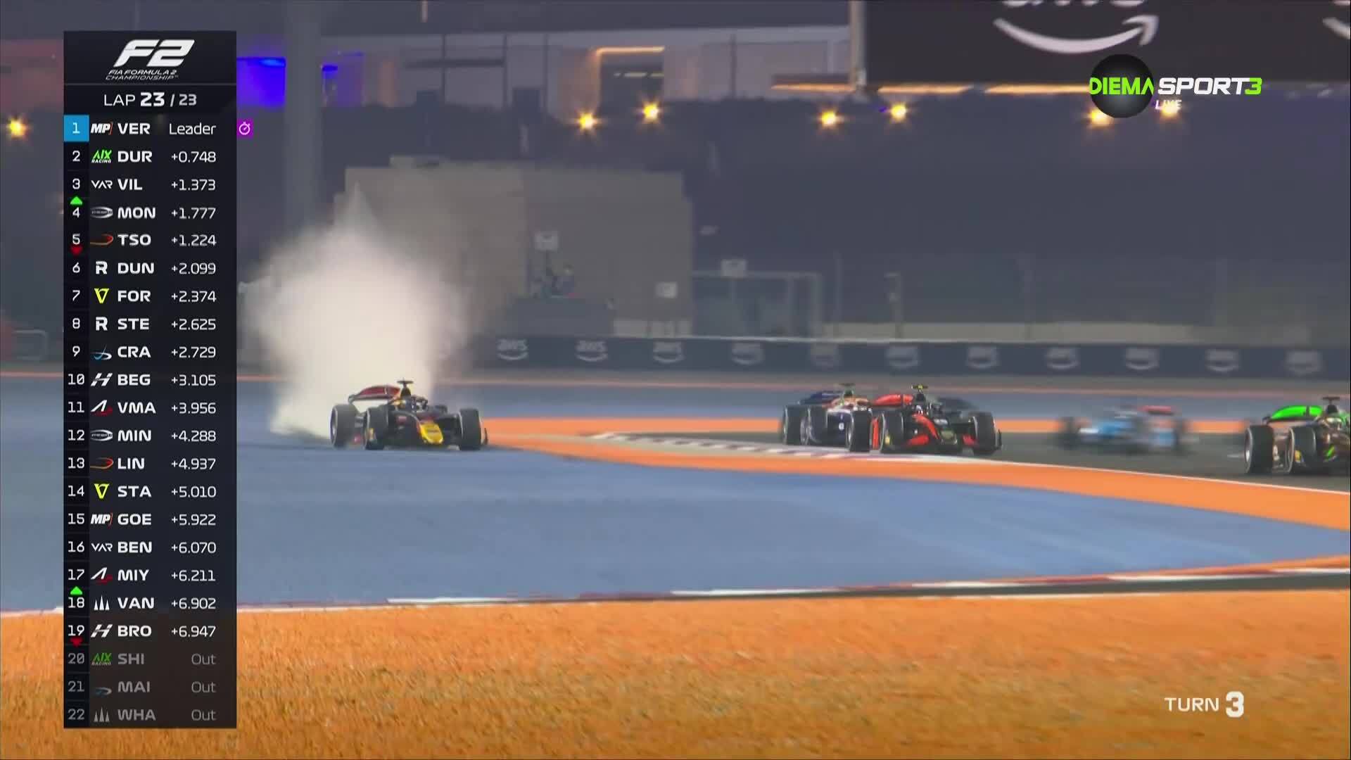 Цолов извън местата за подиум след спорна ситуация в последната обиколка