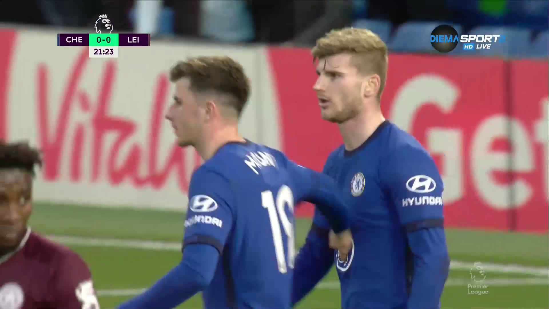 Челси - Лестър Сити 0:0 /първо полувреме/