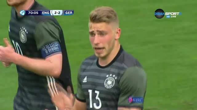 Германия изравни на Англия със страхотен гол