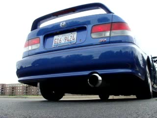 2000 Honda Civic Si Exhaust