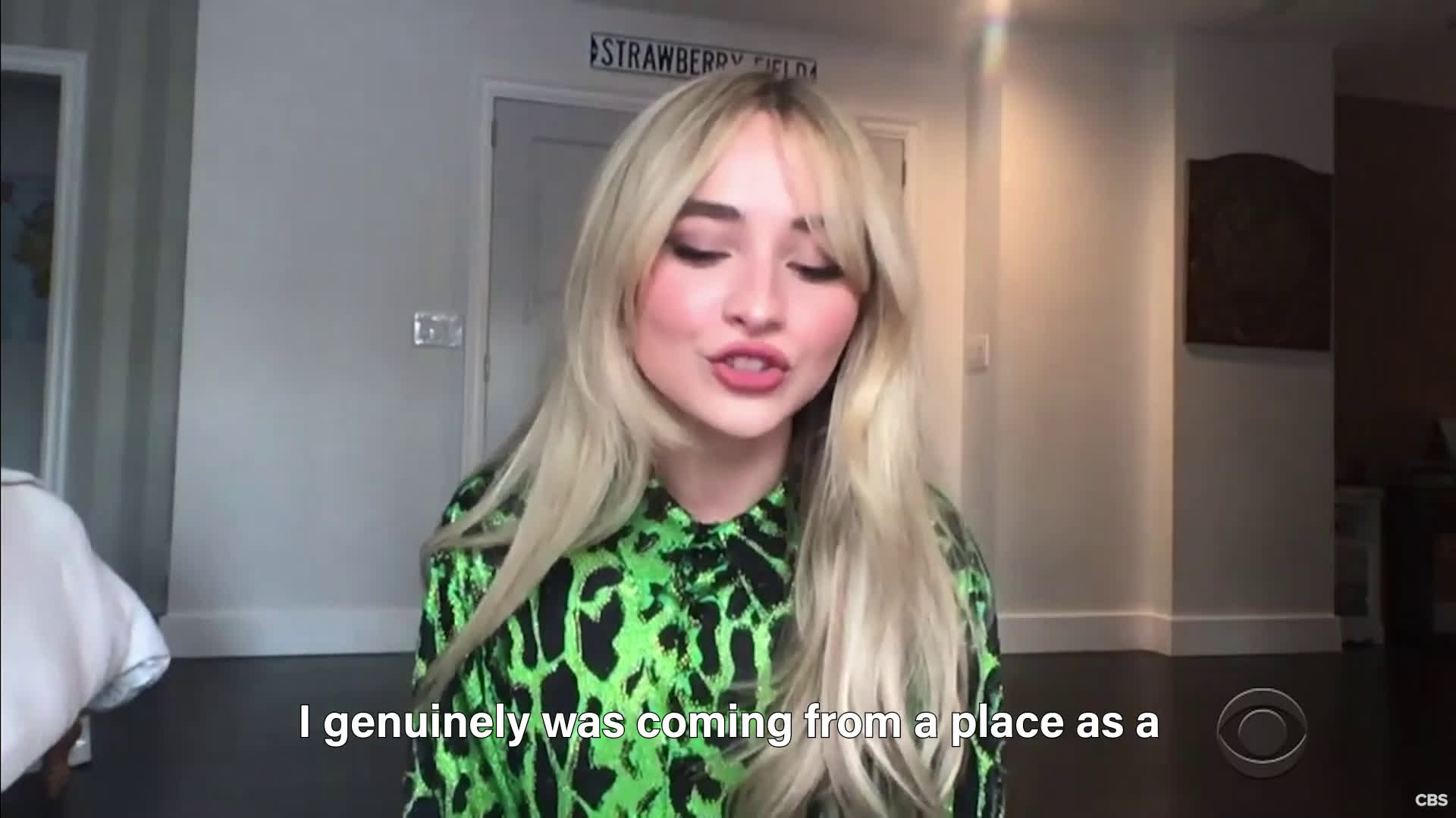 Sabrina Carpenter says there's no drama but her music video says otherwise