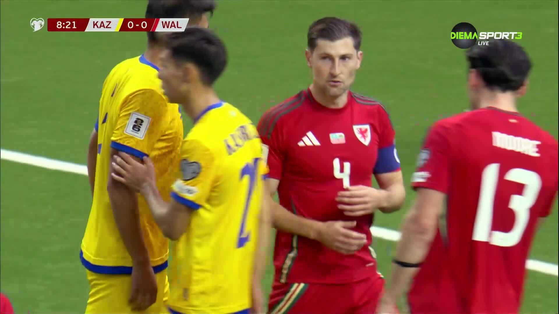Казахстан - Уелс 0:1 /репортаж/