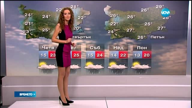 Прогноза за времето (23.09.2015 - централна)