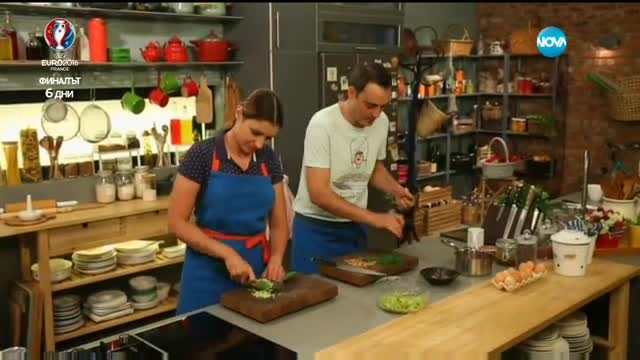 Салата от тиквички с червен ориз - Бон апети (04.07.2016)