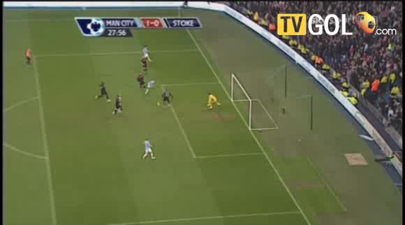 Manchester City 2 - 0 Stoke City Гол На Мартин Петров 