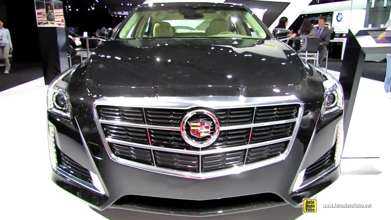 2014 Cadillac Cts Awd 2.0t Luxury Collection - Exterior,interior Walkaround-2014 New York Auto