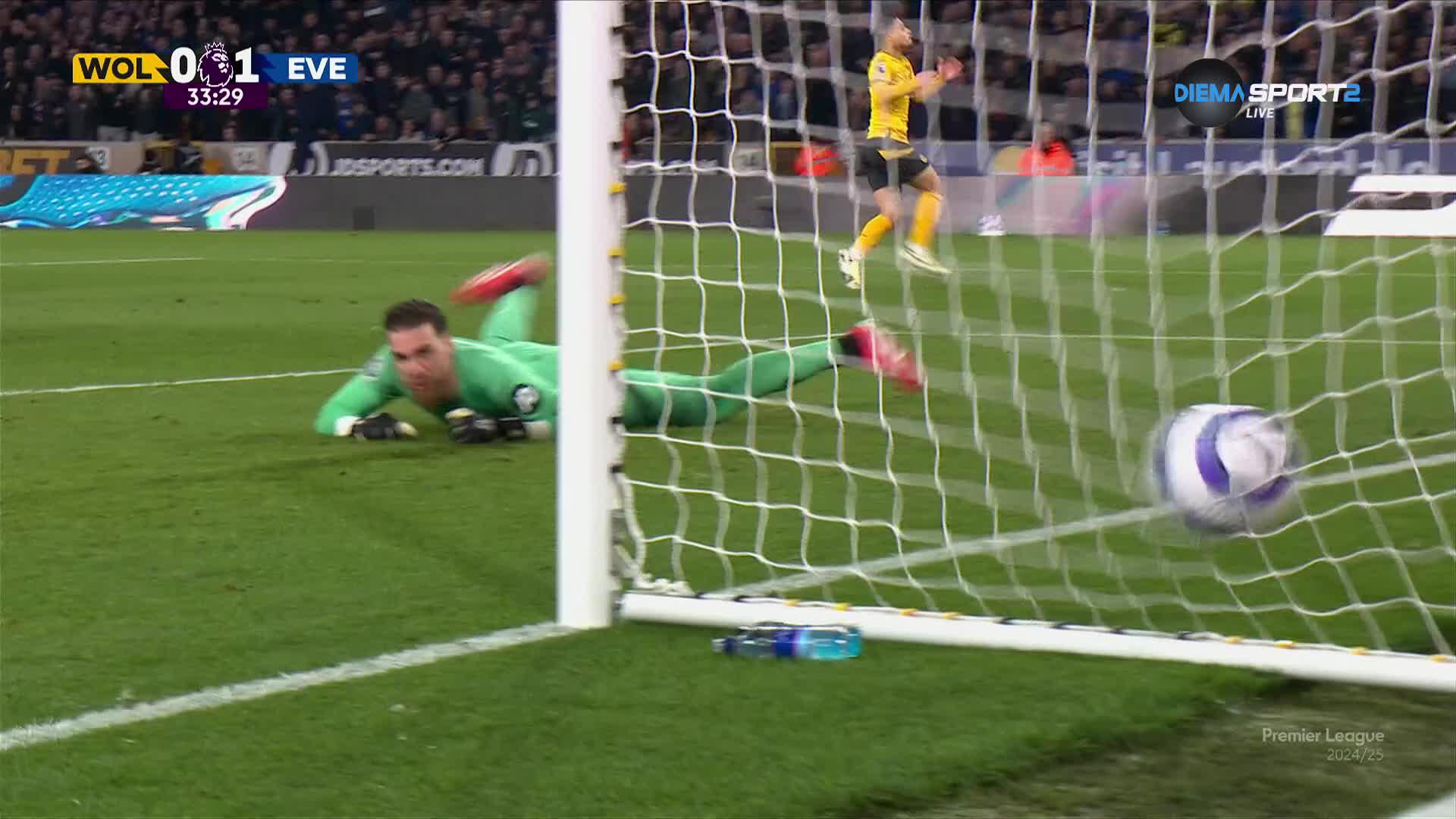 Wolverhampton Wanderers FC vs. Everton - 1st Half Highlights