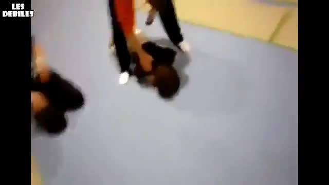 Провален опит за предно салто!
