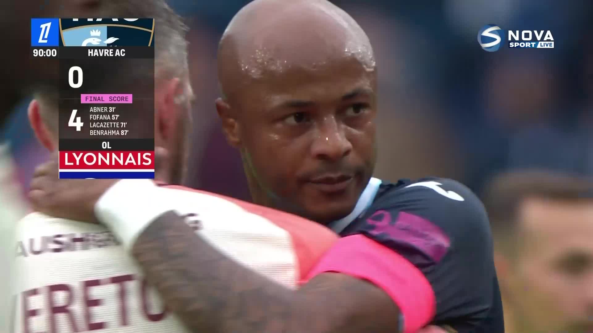 Льо Авър - Лион 0:4 /репортаж/