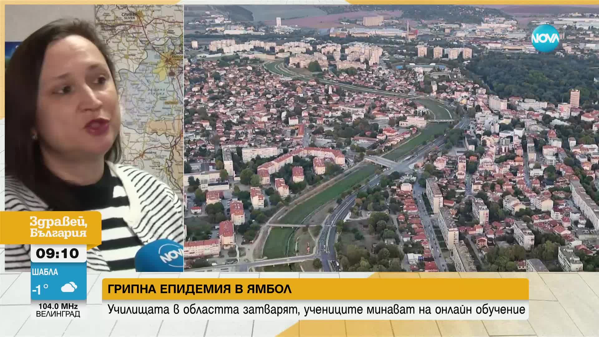 Временни мерки в Ямбол срещу разпространението на грип и остри респираторни заболявания
