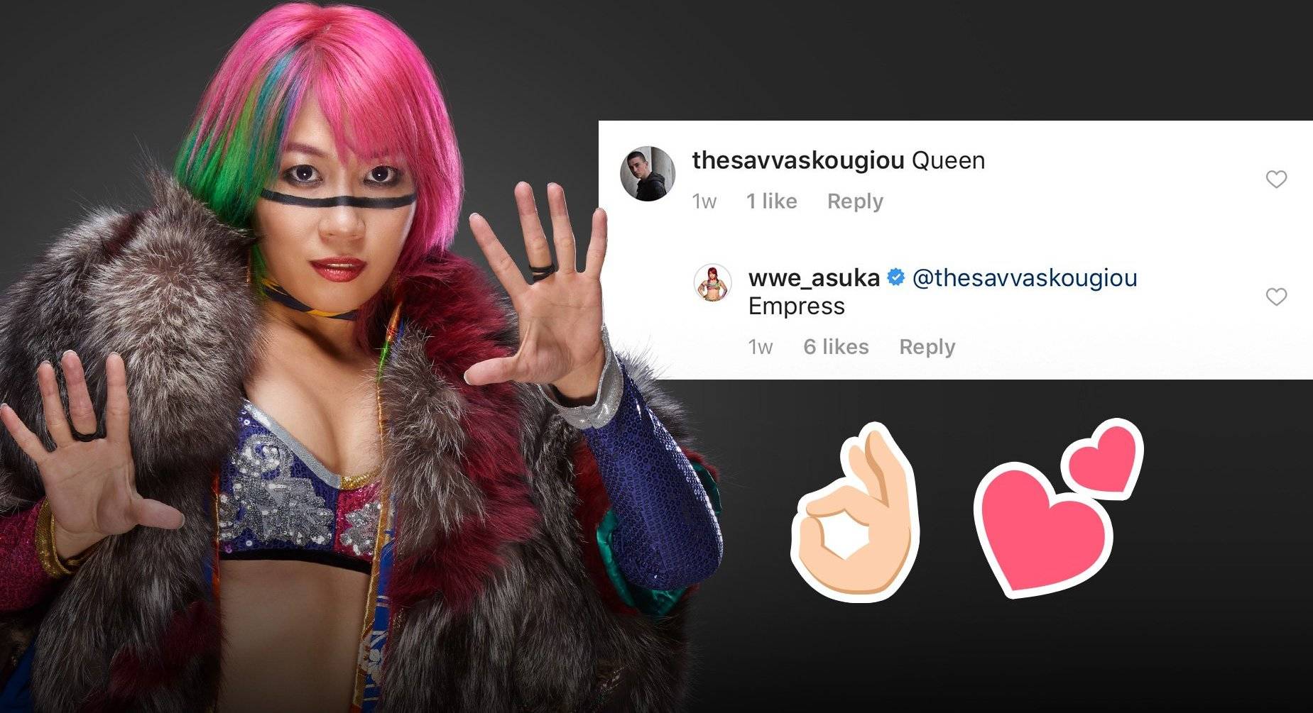 Никой да не нарича Асука "кралица" на Инстаграм: WWE