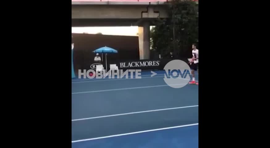 Гришо в усилена подготовка за първия си мач от „Australian Open”