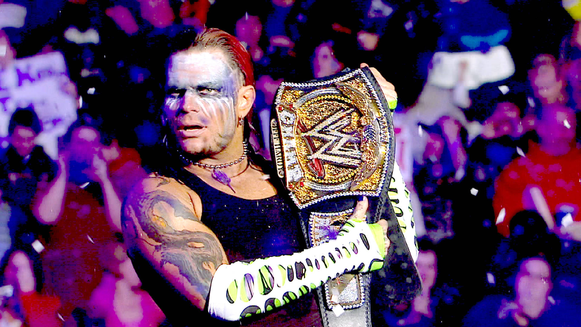 Jeff Hardy kicks off his first WWE Championship reign SmackDown, Dec
